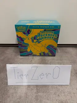 Pokemon TCG Ascended Heroes Elite Trainer Box ETB Sealed Dragonite - Image 1