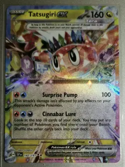 Pokemon TCG : Tatsugiri EX Surging Sparks 142/191 Ultra Rare Holo - Image 1