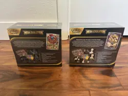 Pokemon Mega Evolution Elite Trainer Box ETB Set of 2 Factory Sealed - Image 2