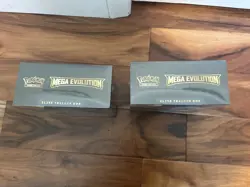 Pokemon Mega Evolution Elite Trainer Box ETB Set of 2 Factory Sealed - Image 3