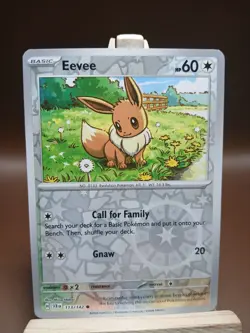LP Pokemon Stellar Crown Reverse Holo 113/142 Eevee - Image 1