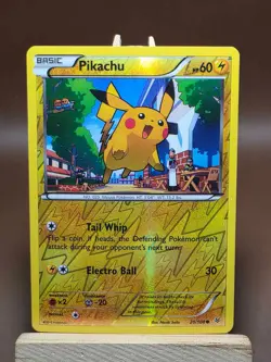 HP Pokemon XY - Roaring Skies Reverse Holo Pikachu 20/108 - Image 1