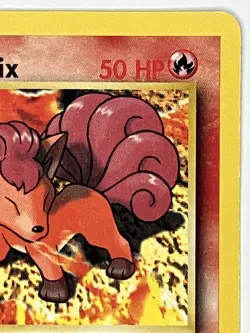 Brock's Vulpix HP DMG W Stamp 37/132 Gym Challlenge WOTC Promo Pokemon TCG Reg - Image 3