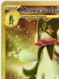 Meowscarada ex NM Paldea Evolved 271/193 SVP033 33 Pokemon TCG Holo - Image 4