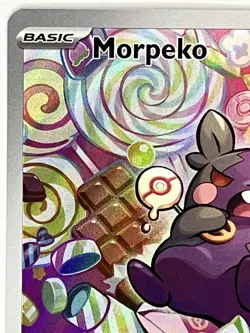 Morpeko NM IR 206/182 Paradox Rift Pokemon TCG Holo - Image 3
