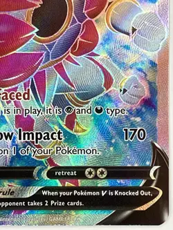 Hoopa V NM Full Art Fusion Strike 253/264 Pokemon TCG Holo - Image 5