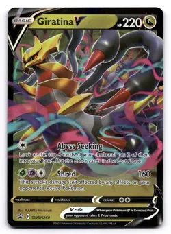 Giratina V NM SWSH259 Holo Sword & Shield Promo Pokemon Holo Promo - Image 1