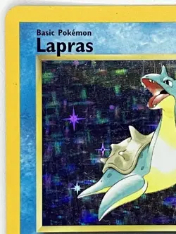 Lapras LP 10/62 Unlimited Fossil Pokemon TCG Holo - Image 3