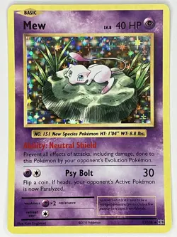 Mew NM 53/108 XY Evolutions Pokemon TCG Holo - Image 1