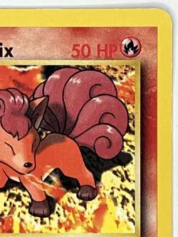 Brock's Vulpix HP DMG W Stamp 37/132 Gym Challlenge WOTC Promo Pokemon TCG Reg - Image 3