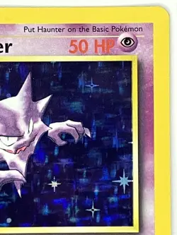 Haunter LP 6/62 Unlimited Fossil Pokemon TCG Holo - Image 3