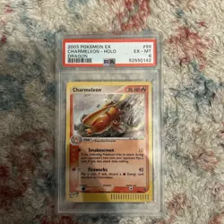 2003 Pokemon EX Dragon Charmeleon Holo #99/97 PSA 6 English - Image 1