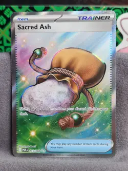 Pokemon TCG Perfect Order Sacred Ash Full Art Trainer Holo 115/088 NM English - Image 1