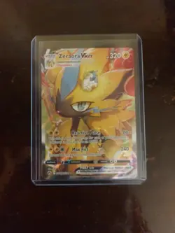 Pokemon Zeraora VMAX GG42/GG70 Crown Zenith Galarian Gallery Holo 320 HP - Image 3