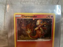 Pokemon TCG Charmander SWSH Black Star Promos SWSH092 Holo Promo - Image 2