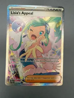 Pokemon Lisia's Appeal SV08: Surging Sparks #246/191 [NM] - Image 1