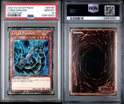 2024 YU-GI-OH! CYBER DRAGON 1ST EDITION RA03-EN155 PSA 10 - Image 3