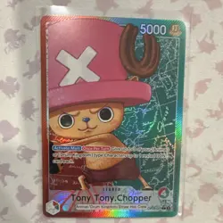 Namco Tony Tony.Chopper Leader OP08-001 Parallel Foil 5000 Power Two Legends - Image 1