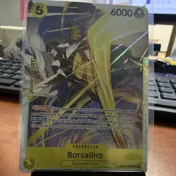 Borsalino EB04-058 SR Foil Blocker On Play 6000 Power 5 Cost Egghead/Navy Bandai - Image 1