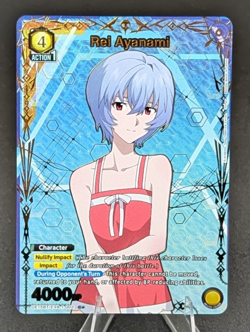 Union Arena Rei Ayanami UE15BT/EVA-1-002 (C*) UE15BT: Evangelion: New - Image 1