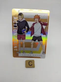 Haikyuu UAPB/HIQ-AP01 Promo Action Point Bandai Fest 24-25 Union Arena Card JP - Image 1