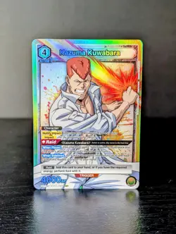 Union Arena Yu Yu Hakusho Ghost Files Kazuma Kuwabara UE13BT/YYH-1-043 SR Foil - Image 1