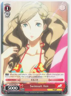Swimsuit Ann C Normal Persona 5 Weiss Schwarz P5/S45-E067 C NM - Image 1