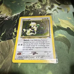Pokemon TCG Smeargle Neo Discovery Holo Rare Card 11/75 NM Condition - Image 1