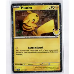 Pikachu - (Cosmo Holo) Promo Holofoil 051/162 Miscellaneous Cards & Products NM - Image 1