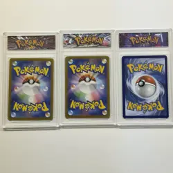 Pokemon Ungraded Slab Lot (3 Cards) : Diglett, Japanese Mega Sharpedo, Entei - Image 5