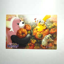 R322 Pikachu & Mimikyu Pokemon Center Transparent Clear Card Promo 6" - Image 1