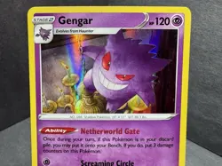 Pokemon TCG Gengar 066/196 Holo Rare Card SWSH Lost Origin 2022 - Image 2