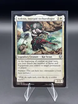 MTG Singles Ardenn, Intrepid Archaeologist Commander Legends Regular White Card - Image 1