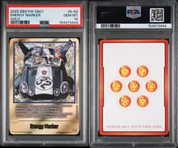 Manga Energy Marker Gold E-62 Dragon Ball Fusion World Card Game SB01 Booster - Image 3