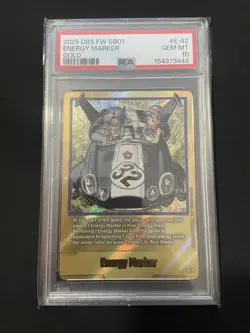 Manga Energy Marker Gold E-62 Dragon Ball Fusion World Card Game SB01 Booster - Image 4