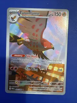 Pokemon Talonflame 091/088 POR Ability Rare Holo Stage 2 English Card Near Mint - Image 1
