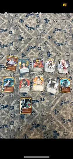 Naruto CCG Card Lot - Naruto Uzumaki, Sakura Haruno, Gaara - English Regular - Image 3