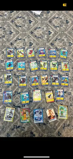 Bandai Digimon CCG 44 Card Lot - Image 1
