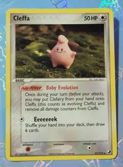 Cleffa 21/115 EX Unseen Forces Rare Pokemon Card NM+ - Image 1