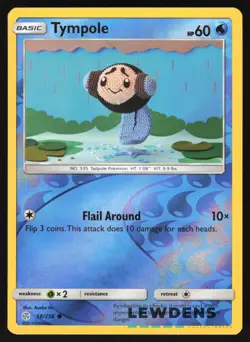 Tympole - 58/236 - Reverse Holo Common - Cosmic Eclipse - Pokemon Card - Image 1