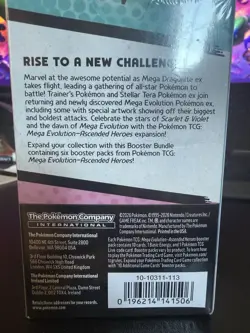 Mega Evolution Ascended Heroes Pokemon TCG Booster Bundle 6 Packs 60 Cards - Image 2