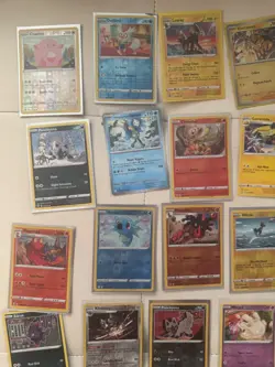 65 Pokemon TCG Sleeved Card Lot All Cards Shown Holo Common + Great Deal - Image 2