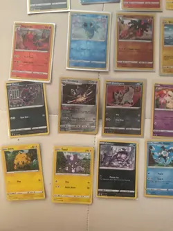 65 Pokemon TCG Sleeved Card Lot All Cards Shown Holo Common + Great Deal - Image 3