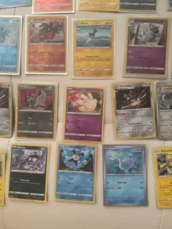 65 Pokemon TCG Sleeved Card Lot All Cards Shown Holo Common + Great Deal - Image 4