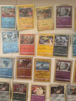 65 Pokemon TCG Sleeved Card Lot All Cards Shown Holo Common + Great Deal - Image 5