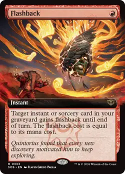 Flashback (Extended Art) [Secrets of Strixhaven] Near Mint - Image 1