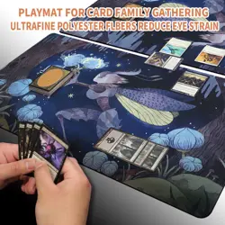 BITTERBLOOM BEARER - MTG Playmat | TCG CCG Card Game Mat | Non-Slip Base - Image 5