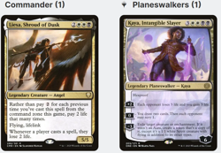 Liesa, Shroud of Dusk LIFE DRAIN LIFEGAIN Tax Magic MTG Custom Commander Deck - Image 3