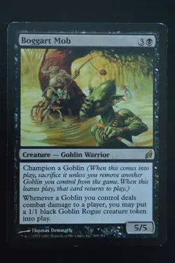 Magic The Gathering MTG BOGGART MOB Lorwyn LP Lightly Played - Image 1