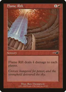 Flame Rift Nemesis NM Red Common MAGIC THE GATHERING MTG CARD ABUGames - Image 1
